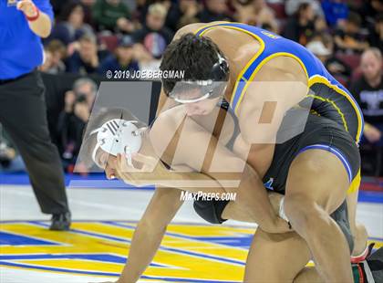 Thumbnail 1 in CIF State Boys Wrestling Championships (Quarterfinals) photogallery.