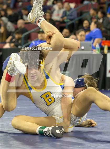 Thumbnail 2 in CIF State Boys Wrestling Championships (Quarterfinals) photogallery.