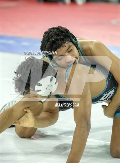 Thumbnail 1 in CIF State Boys Wrestling Championships (Quarterfinals) photogallery.