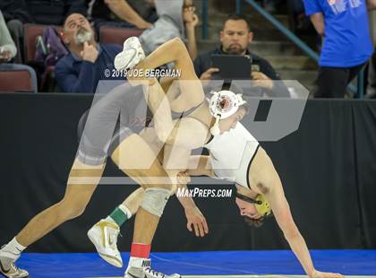 Thumbnail 2 in CIF State Boys Wrestling Championships (Quarterfinals) photogallery.