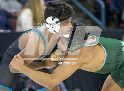 Thumbnail 1 in CIF State Boys Wrestling Championships (Quarterfinals) photogallery.