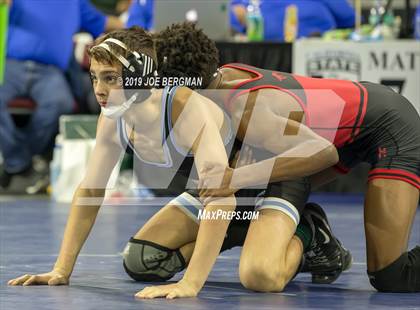 Thumbnail 1 in CIF State Boys Wrestling Championships (Quarterfinals) photogallery.
