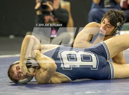 Thumbnail 1 in CIF State Boys Wrestling Championships (Quarterfinals) photogallery.