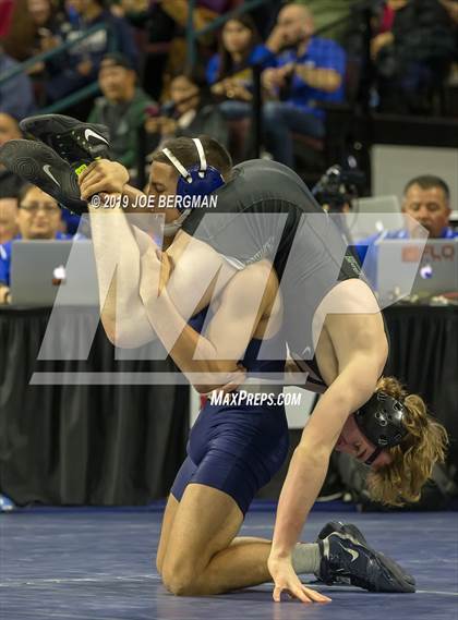 Thumbnail 1 in CIF State Boys Wrestling Championships (Quarterfinals) photogallery.