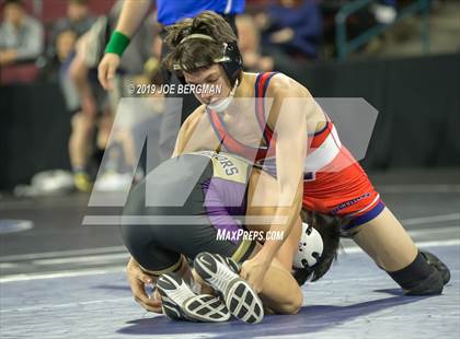 Thumbnail 2 in CIF State Boys Wrestling Championships (Quarterfinals) photogallery.