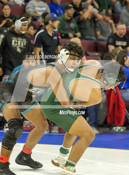 Thumbnail 3 in CIF State Boys Wrestling Championships (Quarterfinals) photogallery.