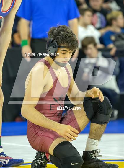 Thumbnail 1 in CIF State Boys Wrestling Championships (Quarterfinals) photogallery.