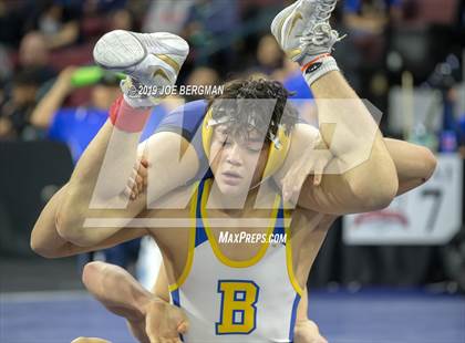 Thumbnail 3 in CIF State Boys Wrestling Championships (Quarterfinals) photogallery.