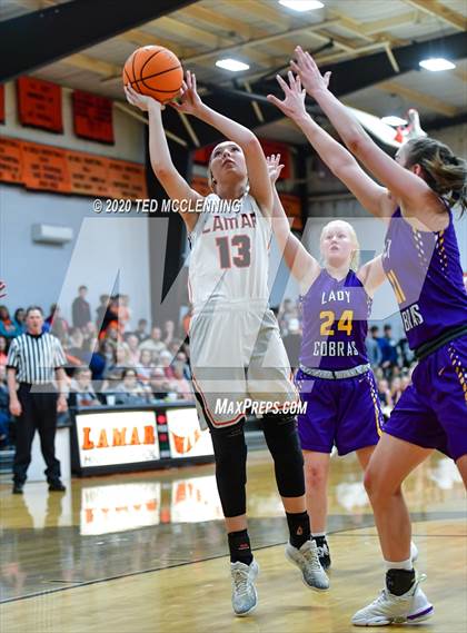 Thumbnail 2 in Fountain Lake vs. Lamar (AAA 3A 4 District Tournament @ Lamar Semi Final) photogallery.