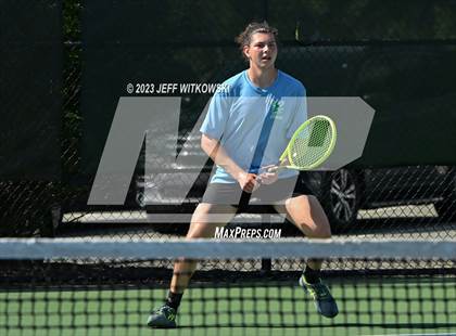 Thumbnail 2 in NCHSAA 3A Doubles Tennis State Championship photogallery.