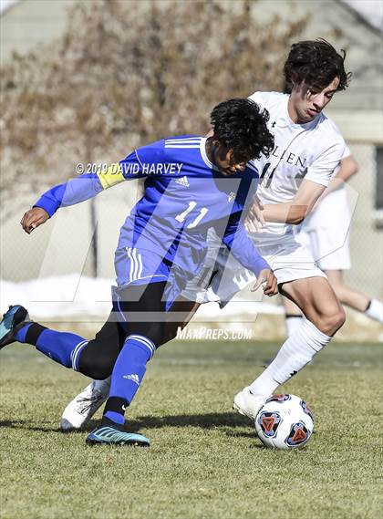 Thumbnail 2 in Alameda vs. Mullen (CHSAA 4A Round 1 Playoff) photogallery.