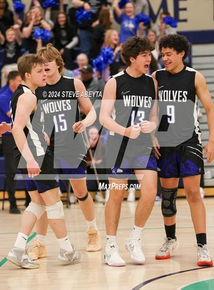 Thumbnail 2 in Grandview vs. Littleton Public Schools (CHSAA 5A Round 1) photogallery.