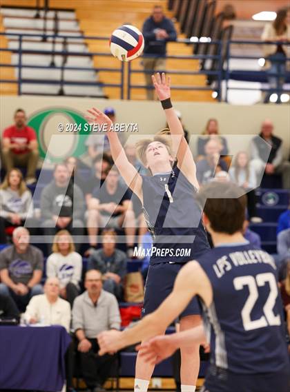 Thumbnail 3 in Grandview vs. Littleton Public Schools (CHSAA 5A Round 1) photogallery.