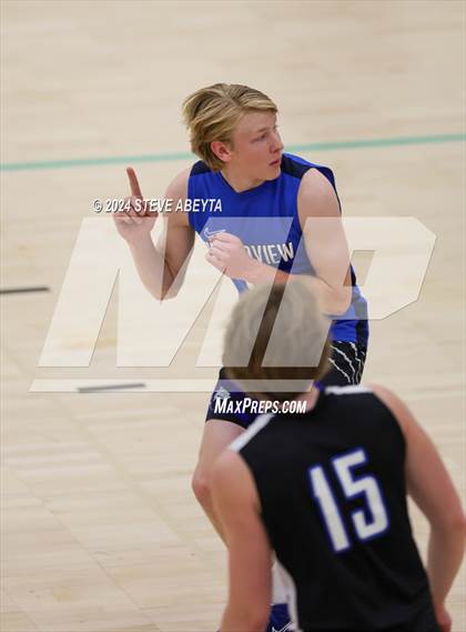 Thumbnail 2 in Grandview vs. Littleton Public Schools (CHSAA 5A Round 1) photogallery.