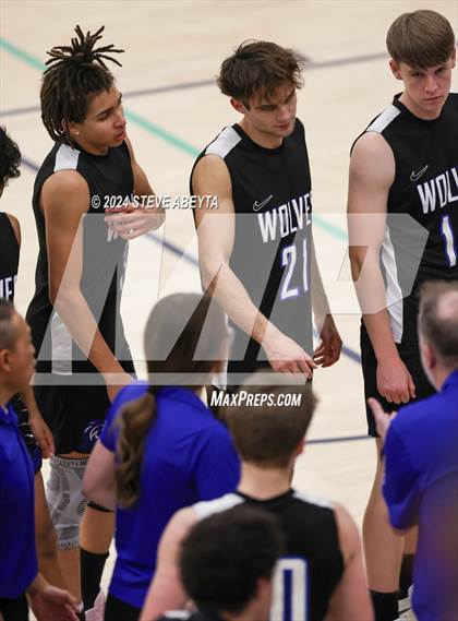 Thumbnail 3 in Grandview vs. Littleton Public Schools (CHSAA 5A Round 1) photogallery.