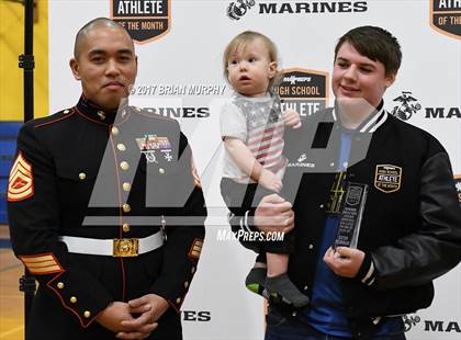 Thumbnail 1 in Marines H.S. Male Athlete of the Month - Peter McKinley photogallery.