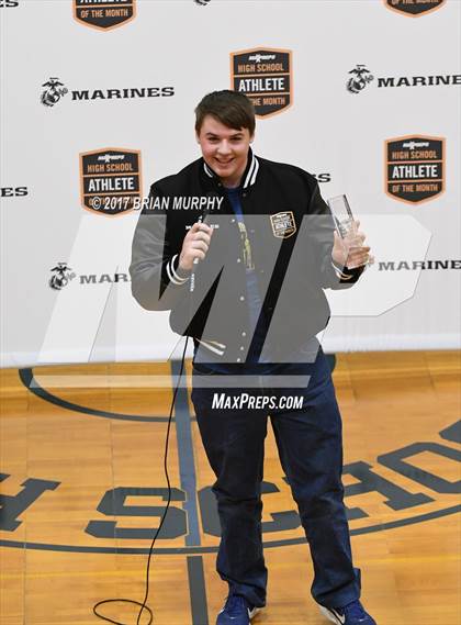 Thumbnail 1 in Marines H.S. Male Athlete of the Month - Peter McKinley photogallery.