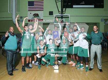 Thumbnail 3 in Gardena vs. Carson (CIF LACS D2 Final) photogallery.