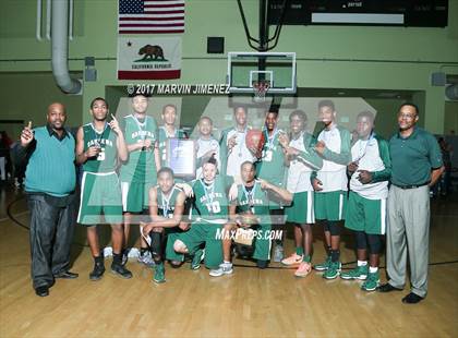 Thumbnail 3 in Gardena vs. Carson (CIF LACS D2 Final) photogallery.