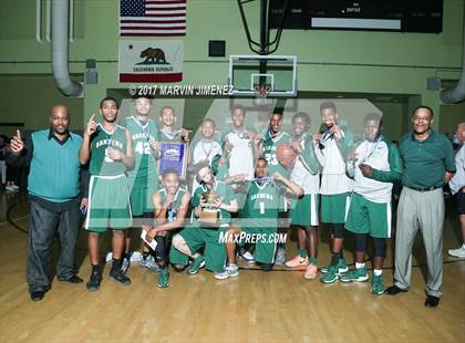 Thumbnail 1 in Gardena vs. Carson (CIF LACS D2 Final) photogallery.