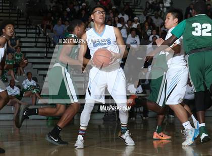 Thumbnail 1 in Gardena vs. Carson (CIF LACS D2 Final) photogallery.