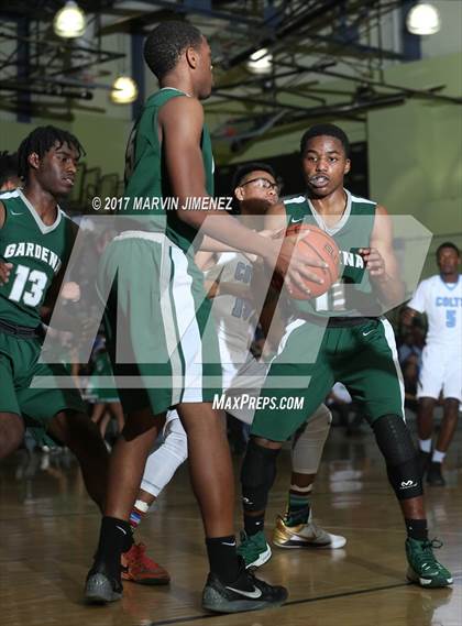 Thumbnail 2 in Gardena vs. Carson (CIF LACS D2 Final) photogallery.