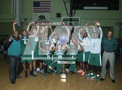 Thumbnail 1 in Gardena vs. Carson (CIF LACS D2 Final) photogallery.