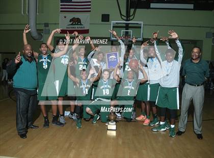 Thumbnail 2 in Gardena vs. Carson (CIF LACS D2 Final) photogallery.