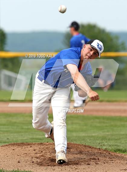 Thumbnail 2 in St. Paul Catholic vs. Portland (CIAC Class S Quarterfinal) photogallery.