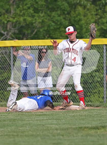 Thumbnail 3 in St. Paul Catholic vs. Portland (CIAC Class S Quarterfinal) photogallery.