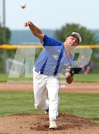 Thumbnail 3 in St. Paul Catholic vs. Portland (CIAC Class S Quarterfinal) photogallery.