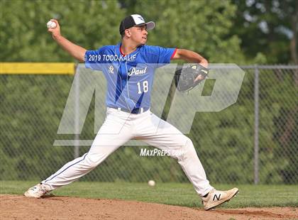 Thumbnail 2 in St. Paul Catholic vs. Portland (CIAC Class S Quarterfinal) photogallery.