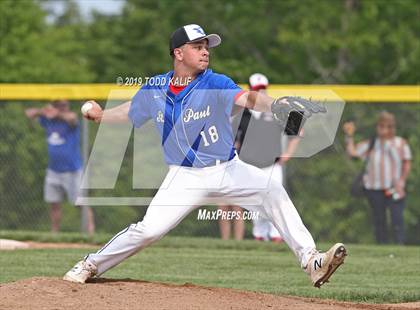 Thumbnail 3 in St. Paul Catholic vs. Portland (CIAC Class S Quarterfinal) photogallery.