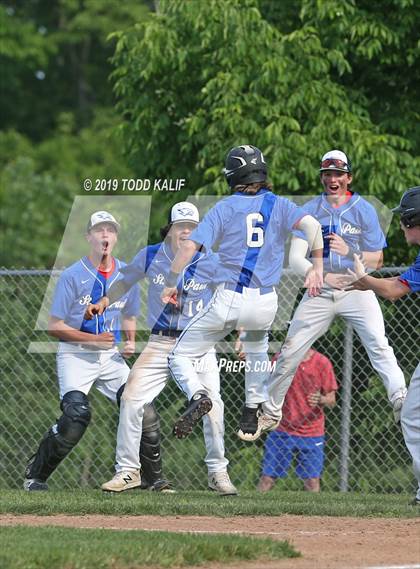 Thumbnail 2 in St. Paul Catholic vs. Portland (CIAC Class S Quarterfinal) photogallery.