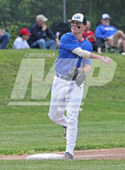 Thumbnail 2 in St. Paul Catholic vs. Portland (CIAC Class S Quarterfinal) photogallery.