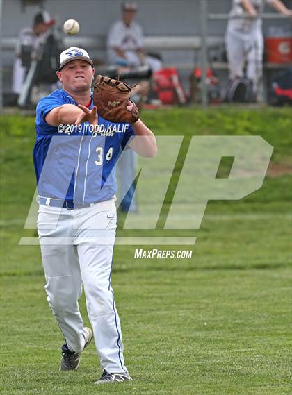 Thumbnail 2 in St. Paul Catholic vs. Portland (CIAC Class S Quarterfinal) photogallery.