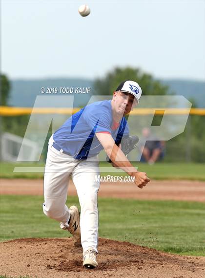 Thumbnail 1 in St. Paul Catholic vs. Portland (CIAC Class S Quarterfinal) photogallery.