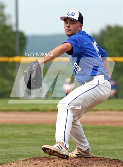 Thumbnail 2 in St. Paul Catholic vs. Portland (CIAC Class S Quarterfinal) photogallery.