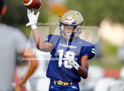 Thumbnail 2 in Nova @ Calvary Christian Academy (Scrimmage) photogallery.