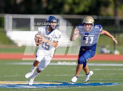 Thumbnail 2 in Nova @ Calvary Christian Academy (Scrimmage) photogallery.