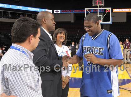 Thumbnail 1 in St. Mary's vs. Price (CIF State D4 Award Photos) photogallery.