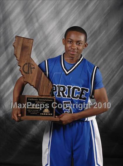 Thumbnail 2 in St. Mary's vs. Price (CIF State D4 Award Photos) photogallery.