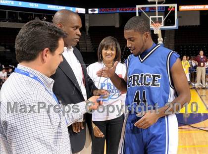 Thumbnail 2 in St. Mary's vs. Price (CIF State D4 Award Photos) photogallery.