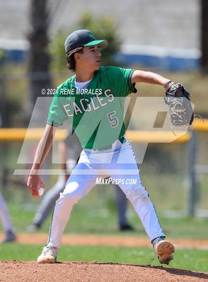 Thumbnail 2 in Port of Los Angeles vs Eagle Rock (CIF LACS D2 Semi Final) photogallery.