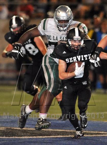 Thumbnail 1 in De La Salle vs. Servite photogallery.