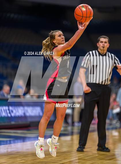 Thumbnail 2 in Rains vs. Shallowater (UIL 3A Basketball Semifinal) photogallery.