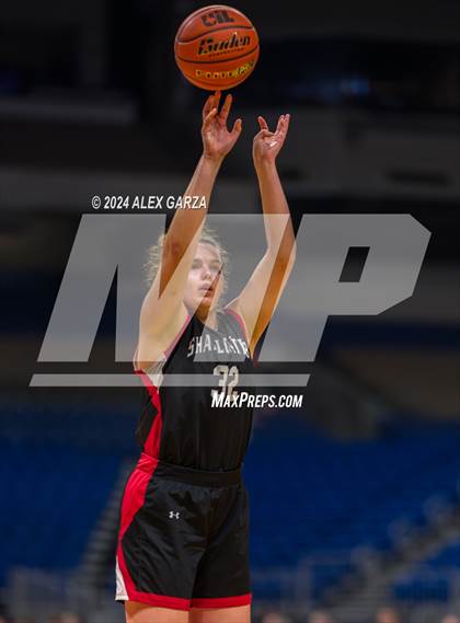 Thumbnail 2 in Rains vs. Shallowater (UIL 3A Basketball Semifinal) photogallery.