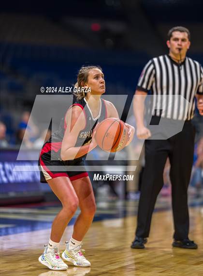Thumbnail 1 in Rains vs. Shallowater (UIL 3A Basketball Semifinal) photogallery.