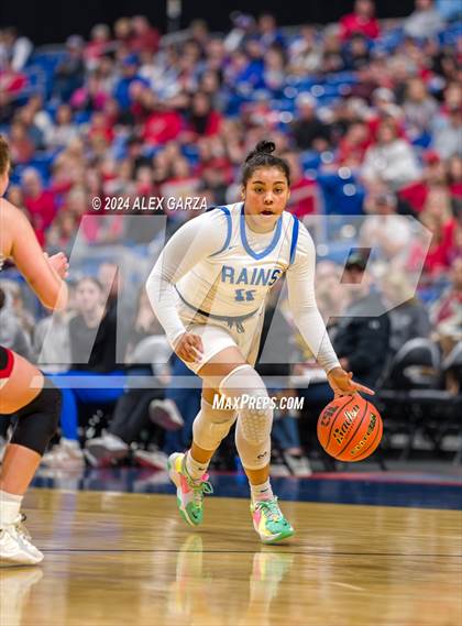 Thumbnail 2 in Rains vs. Shallowater (UIL 3A Basketball Semifinal) photogallery.