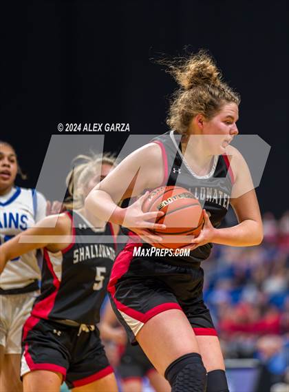 Thumbnail 2 in Rains vs. Shallowater (UIL 3A Basketball Semifinal) photogallery.